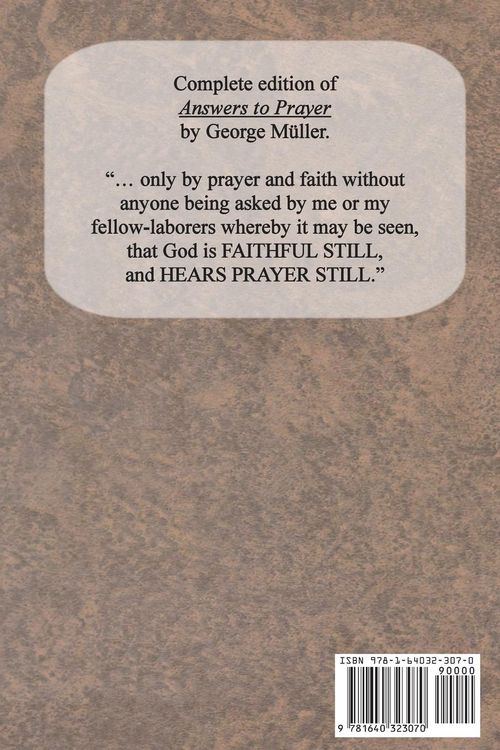 Produktbild: Answers to Prayer