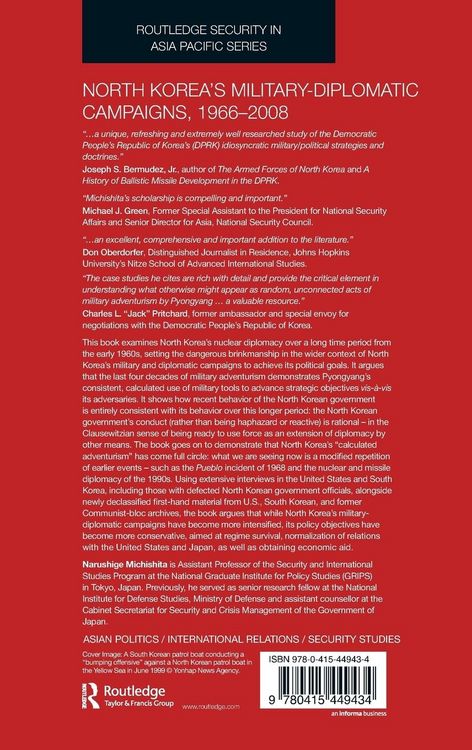 Produktbild: North Korea's Military-Diplomatic Campaigns, 1966-2008