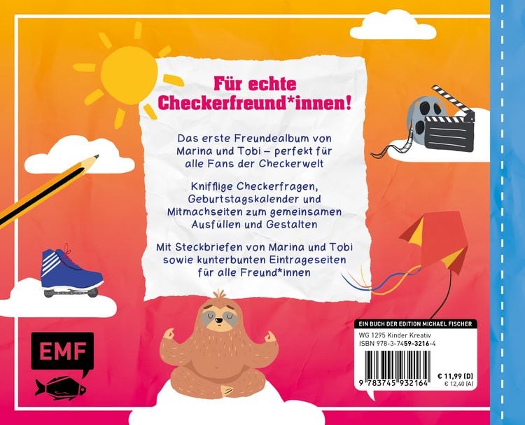 Produktbild: Der ultimative Freundschafts-Check &ndash; Das Freundealbum von Checker Tobi und Checkerin Marina
