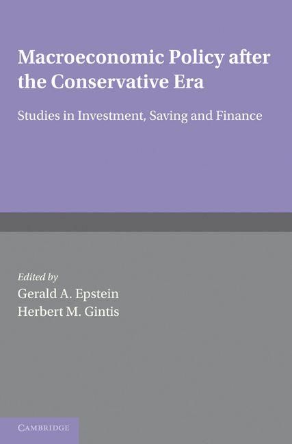 Produktbild: Macroeconomic Policy After the Conservative Era