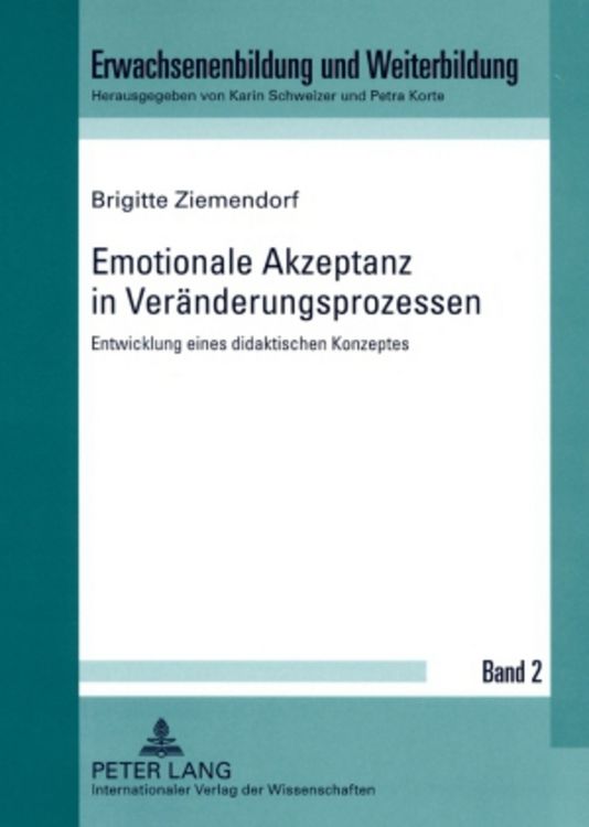 Produktbild: Emotionale Akzeptanz in Ver&auml;nderungsprozessen