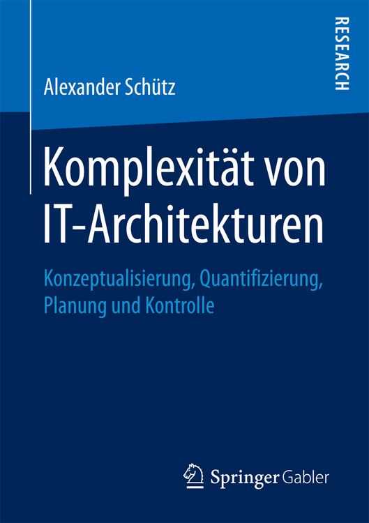 Produktbild: Komplexit&auml;t von IT-Architekturen