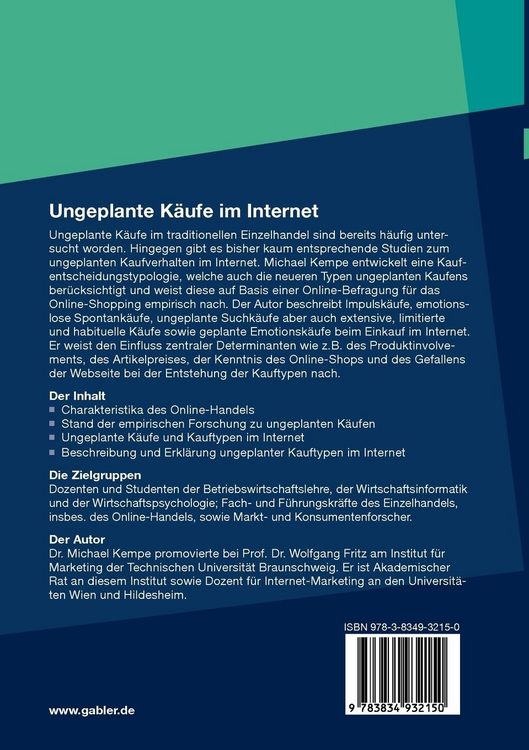 Produktbild: Ungeplante K&auml;ufe im Internet