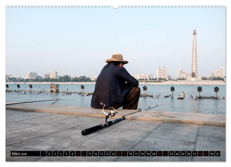 Produktbild: BILDER AUS NORDKOREA (Wandkalender 2026 DIN A2 quer), CALVENDO Monatskalender