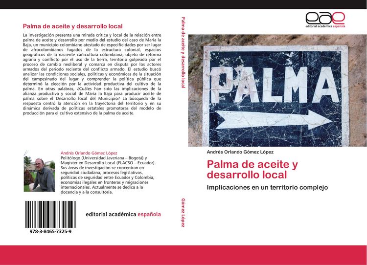 Produktbild: Palma de aceite y desarrollo local
