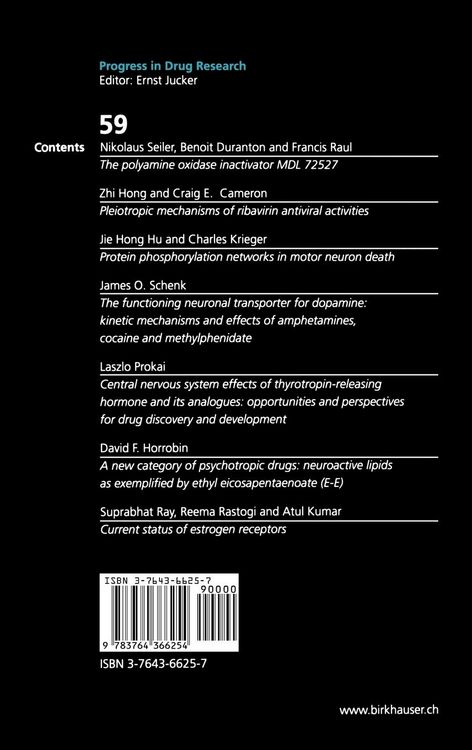 Produktbild: Progress in Drug Research
