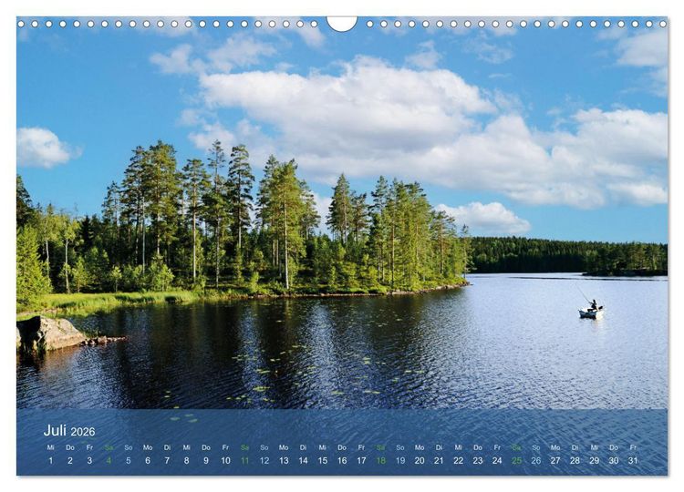 Produktbild: Traumhaftes V&auml;rmland (Wandkalender 2026 DIN A3 quer), CALVENDO Monatskalender