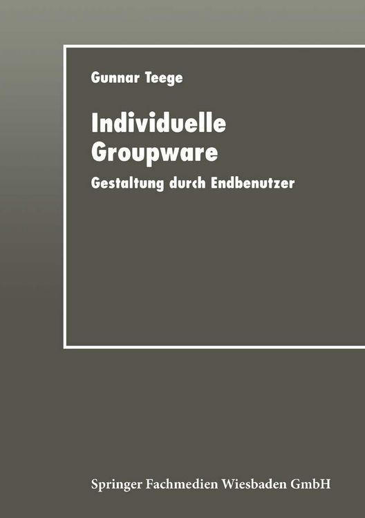 Produktbild: Individuelle Groupware