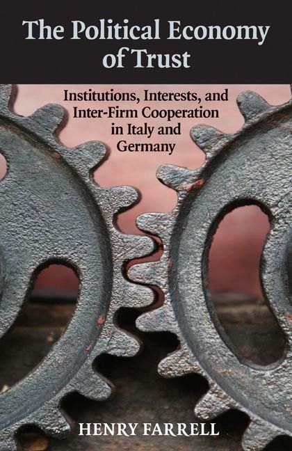 Produktbild: The Political Economy of Trust