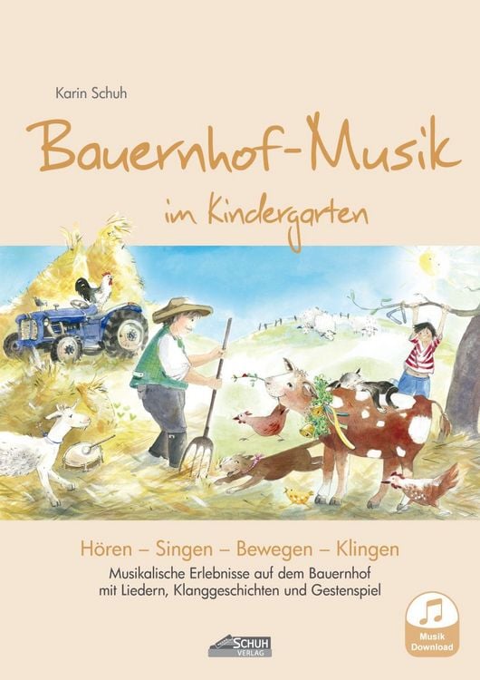 Produktbild: Bauernhof-Musik im Kindergarten (inkl. Musik-Download)