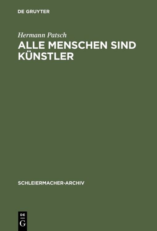 Produktbild: Alle Menschen sind K&uuml;nstler
