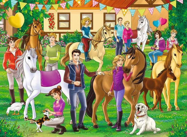 Produktbild: Kinderpuzzle 200 XXL Teile - Lissy Activity