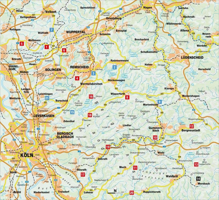 Produktbild: Wander-Geheimtipps Bergisches Land