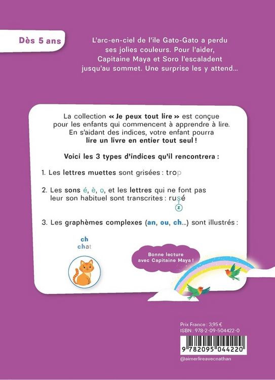 Produktbild: Je peux tout lire avec capitaine Maya. L'arc-en-ciel magique