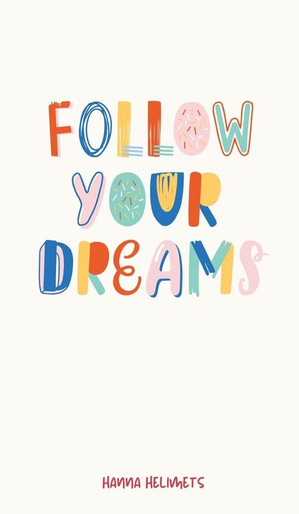 Produktbild: Follow Your Dreams