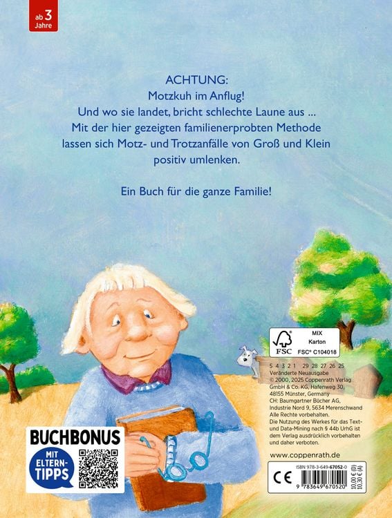 Produktbild: Die kleine Motzkuh (Pappbilderbuch)