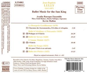 Produktbild: Haines/Nafziger/Mallon: Ballettmusik F&uuml;r Den Sonnenk.