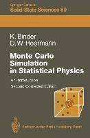 Produktbild: Monte Carlo Simulation in Statistical Physics