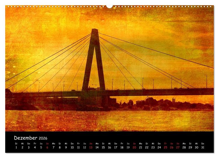Produktbild: K&ouml;ln (hochwertiger Premium Wandkalender 2026 DIN A2 quer), Kunstdruck in Hochglanz