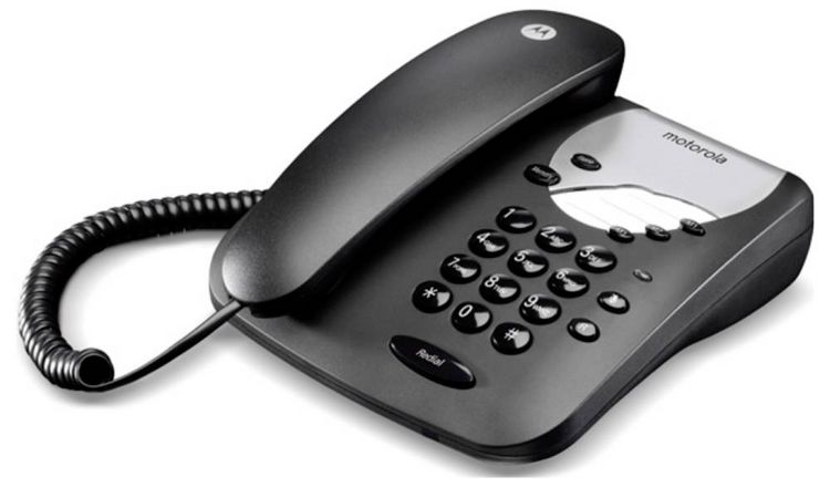 Produktbild: Motorola Corded Phone Schwarz