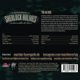 Produktbild: Tod am Dock,1 Audio-CD