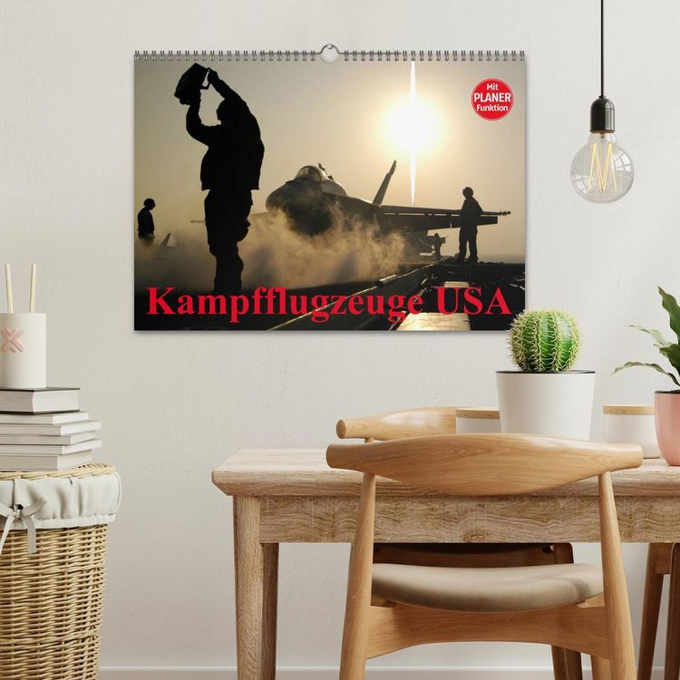 Produktbild: Kampfflugzeuge USA (Wandkalender 2026 DIN A3 quer), CALVENDO Monatskalender