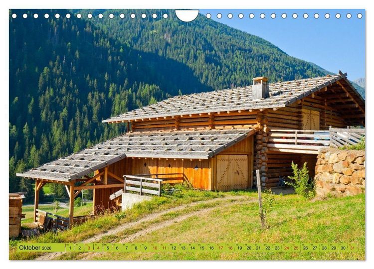 Produktbild: Das Element Holz - Ein Sinnbild (Wandkalender 2026 DIN A4 quer), CALVENDO Monatskalender