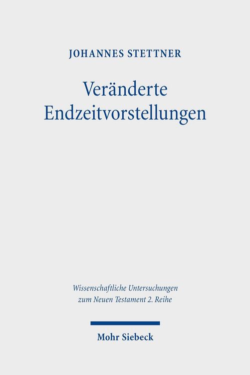 Produktbild: Ver&auml;nderte Endzeitvorstellungen