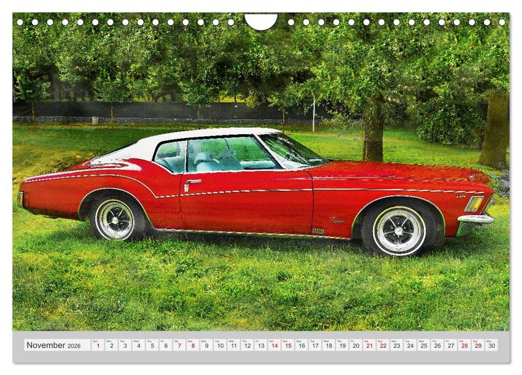 Produktbild: American Classic Cars - Photo collection (Wall Calendar 2026 DIN A4 landscape), CALVENDO 12 Month Wall Calendar