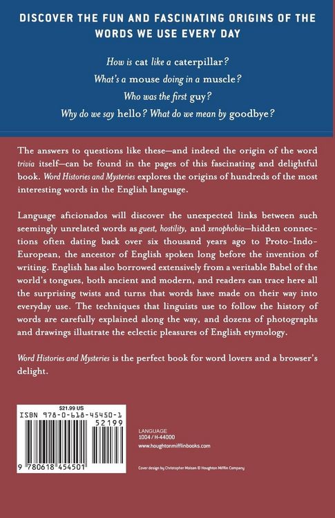 Produktbild: Word Histories and Mysteries