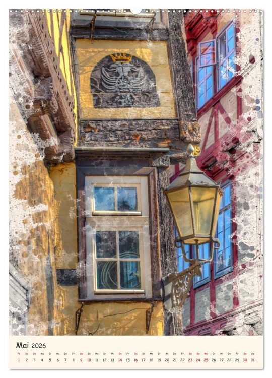 Produktbild: Quedlinburg - unsere Stadt (hochwertiger Premium Wandkalender 2026 DIN A2 hoch), Kunstdruck in Hochglanz