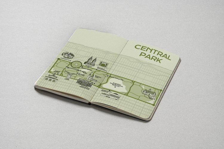 Produktbild: Notizbuch Central Park - Personal Jo