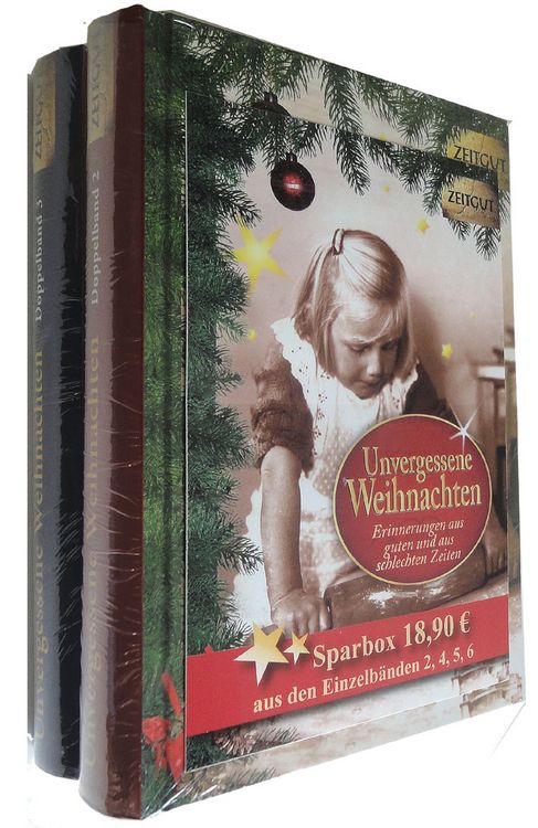 Produktbild: Unvergessene Weihnachten. Zwei Doppelb&auml;nde