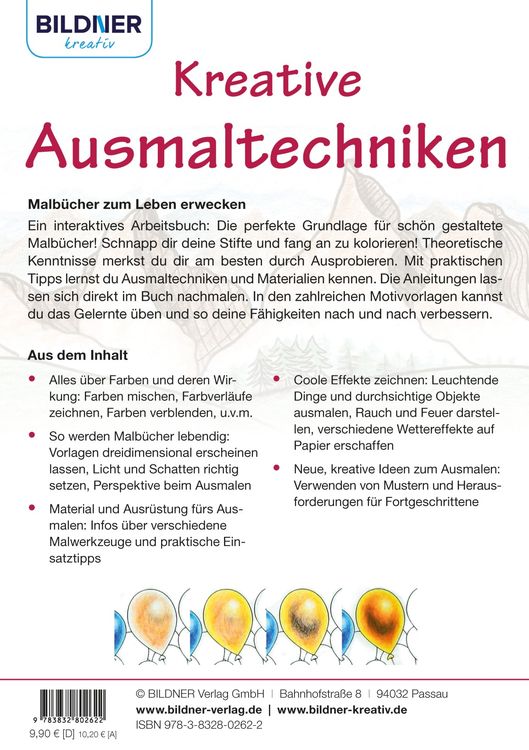 Produktbild: Kreative Ausmaltechniken - Malb&uuml;cher zum Leben erwecken!