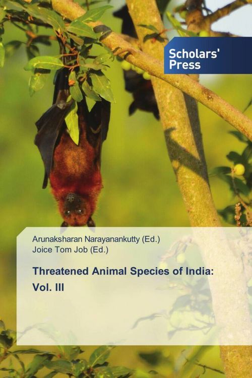 Produktbild: Threatened Animal Species of India: Vol. III