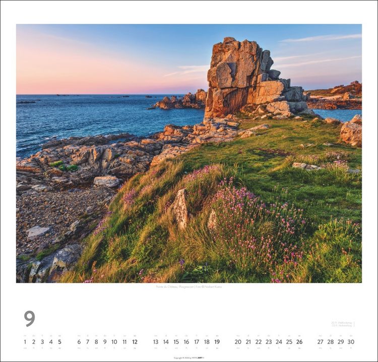 Produktbild: Bretagne Kalender 2027 - St&uuml;rmische Romantik
