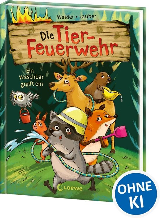 Produktbild: Die Tier-Feuerwehr (Band 1) - Ein Waschb&auml;r greift ein