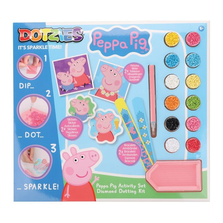 Bild vom Artikel Diamond Dotz - Dotzies - Diamond Painting Set Peppa Pig vom Autor 