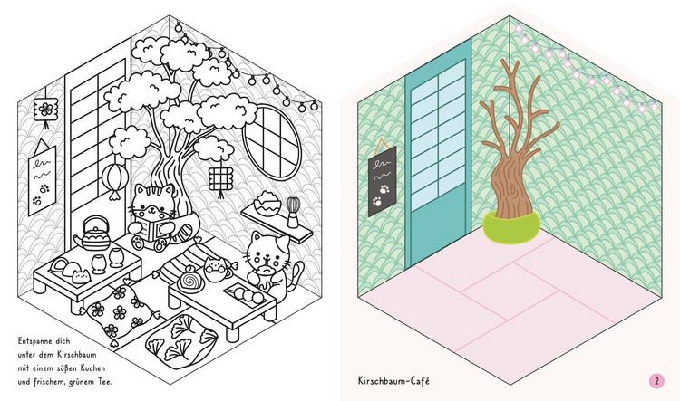 Produktbild: Mein s&uuml;&szlig;es Stickerhaus: Cozy Caf&eacute;s