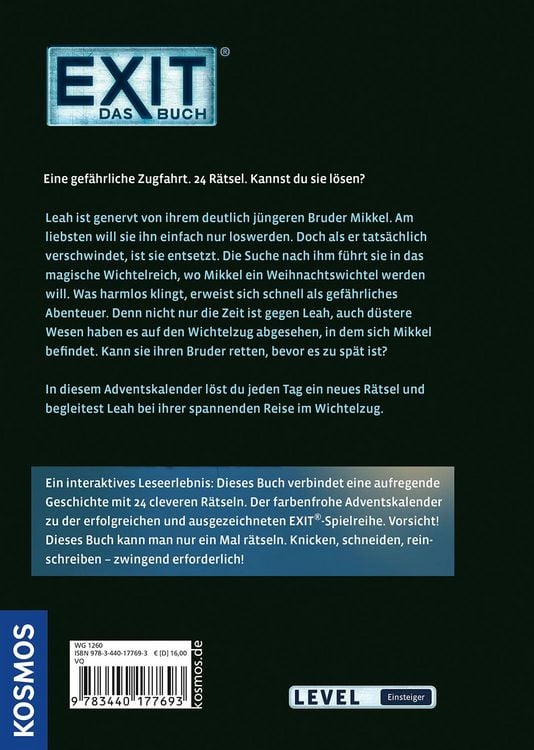 Produktbild: EXIT&reg; - Das Buch: Der Adventskalender