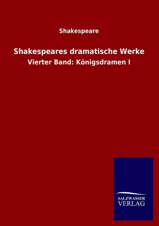 Produktbild: Shakespeares dramatische Werke