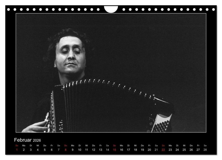 Produktbild: Jazz onstage (Wandkalender 2026 DIN A4 quer), CALVENDO Monatskalender