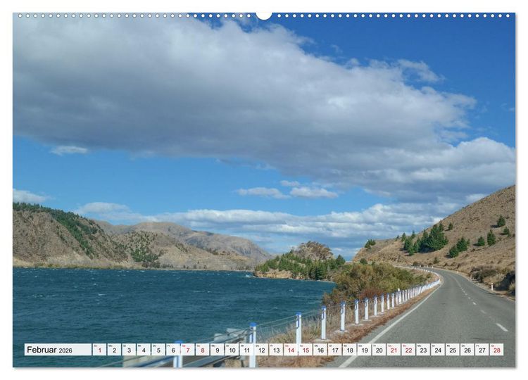 Produktbild: Sehnsuchtsziel Neuseeland (Wandkalender 2026 DIN A2 quer), CALVENDO Monatskalender