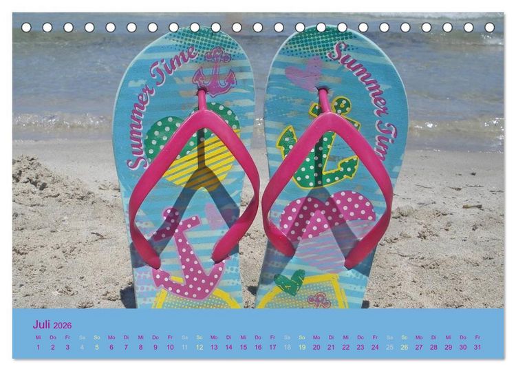 Produktbild: Schuhe - Schritt f&uuml;r Schritt durch das Jahr (Tischkalender 2026 DIN A5 quer), CALVENDO Monatskalender