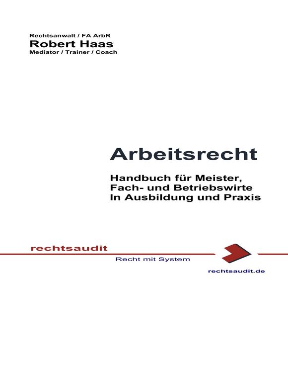 Produktbild: Arbeitsrecht