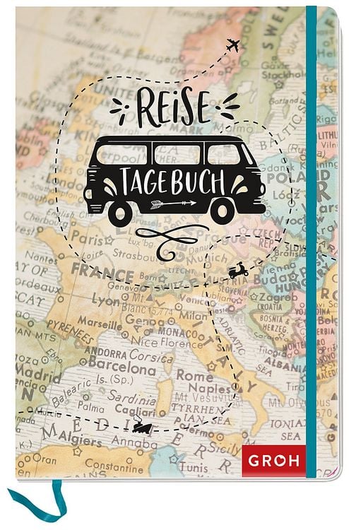 Produktbild: Reisetagebuch (Landkarte)