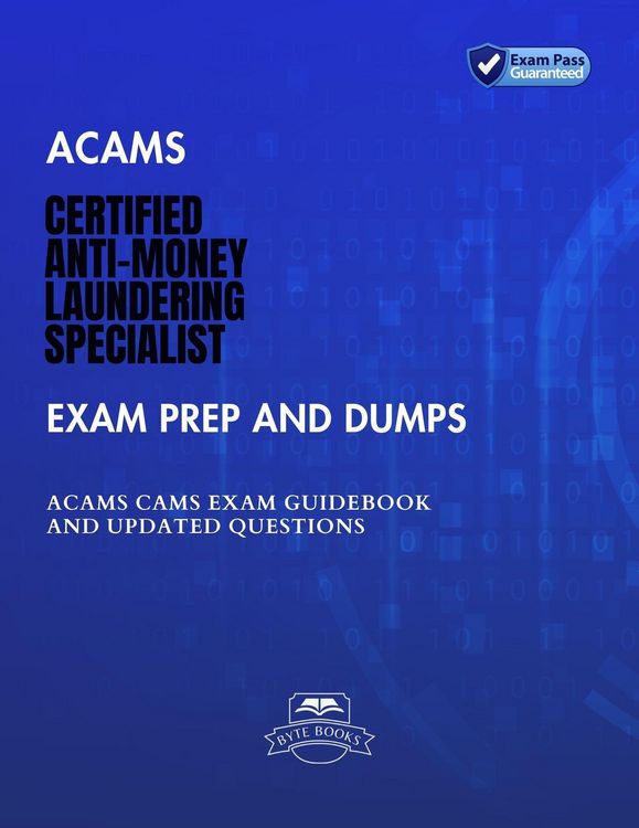 Produktbild: ACAMS Certified Anti-Money Laundering Specialist Exam Prep and Dumps ACAMS CAMS Exam Guidebook And Updated Questions