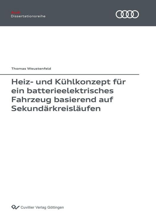 Produktbild: Heiz- und K&uuml;hlkonzept f&uuml;r ein batterieelektrisches Fahrzeug basierend auf Sekund&auml;rkreisl&auml;ufen
