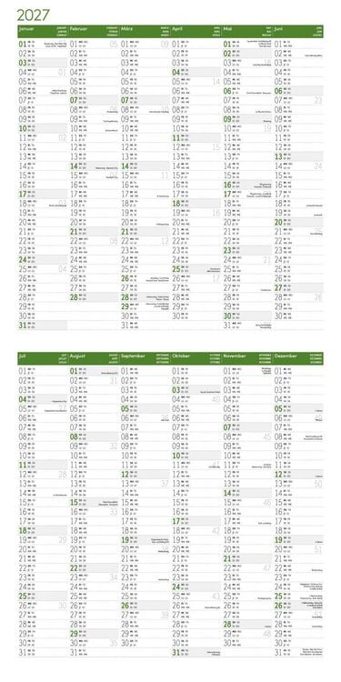 Produktbild: Igel Kalender 2027 - 30x30 - Art12