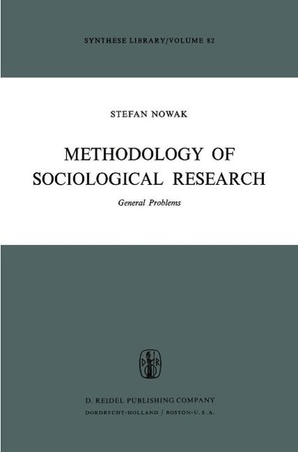Produktbild: Methodology of Sociological Research
